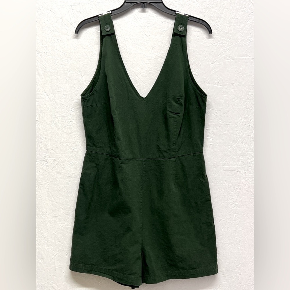 Women's Organic V-Neck Romper - Impact United By Blue - M - Picture 8 of 14